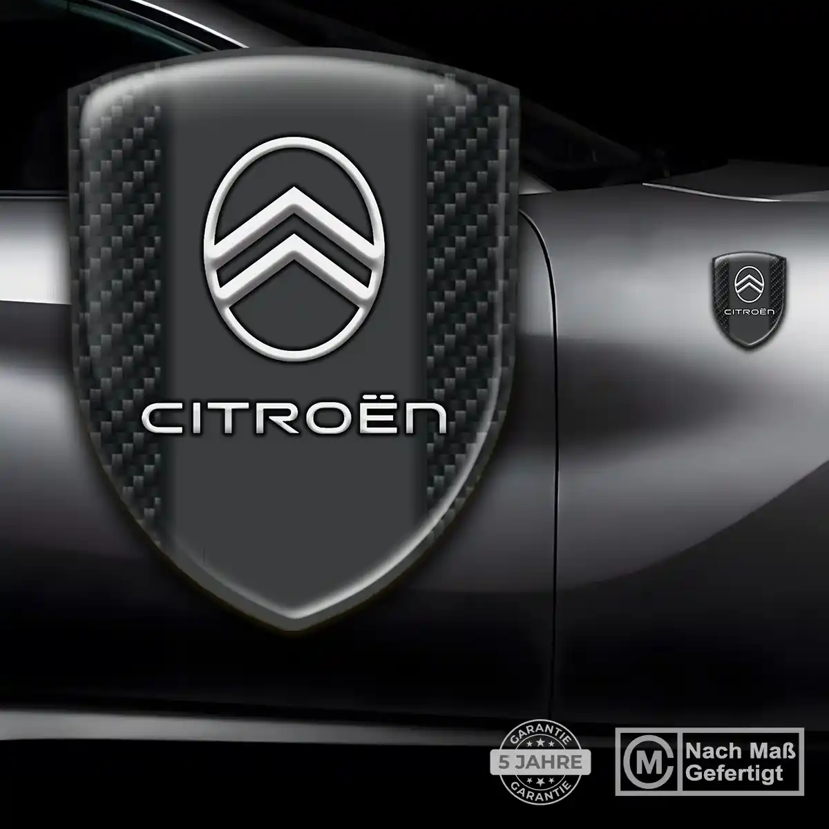 Citroen Silikon Aufkleber Embleme Limitierte Auflage