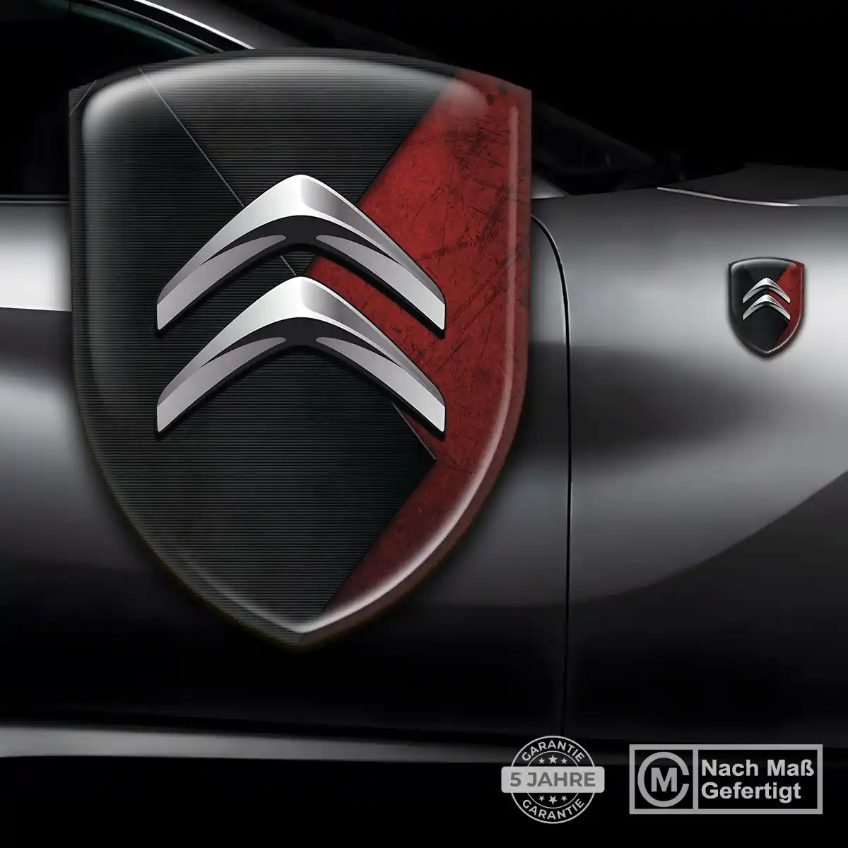 Citroen Silikon Aufkleber Embleme Modernes Design