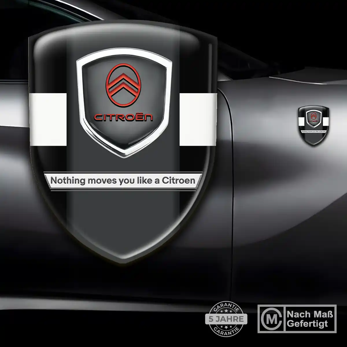 Citroen Silikon Aufkleber Embleme Premiumqualität