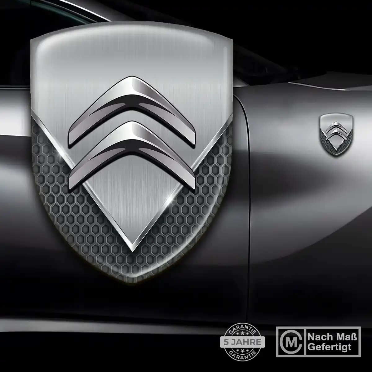 Citroen Silikon Aufkleber Hochwertiges Harz