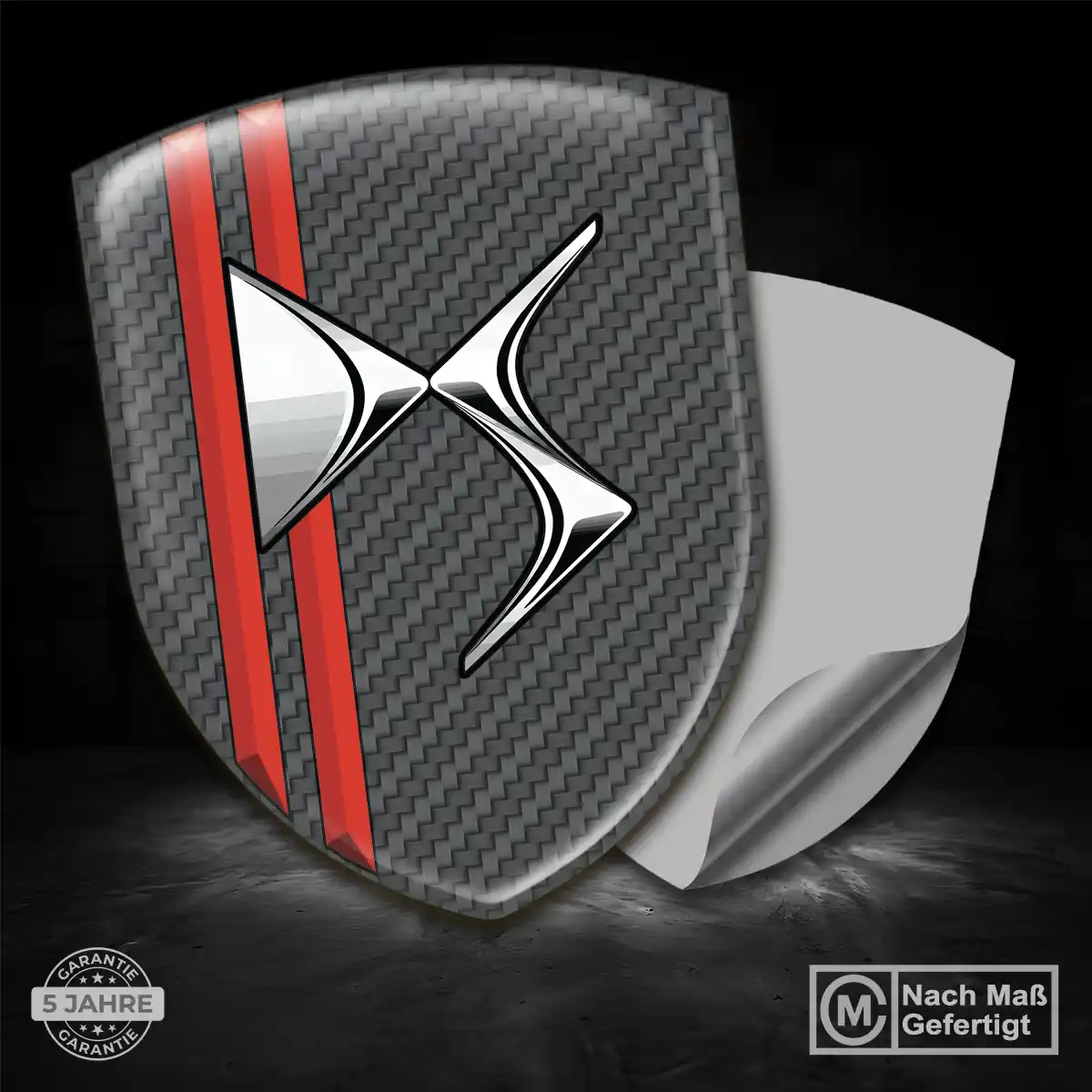 Citroen Silikon Aufkleber Interieurdesign