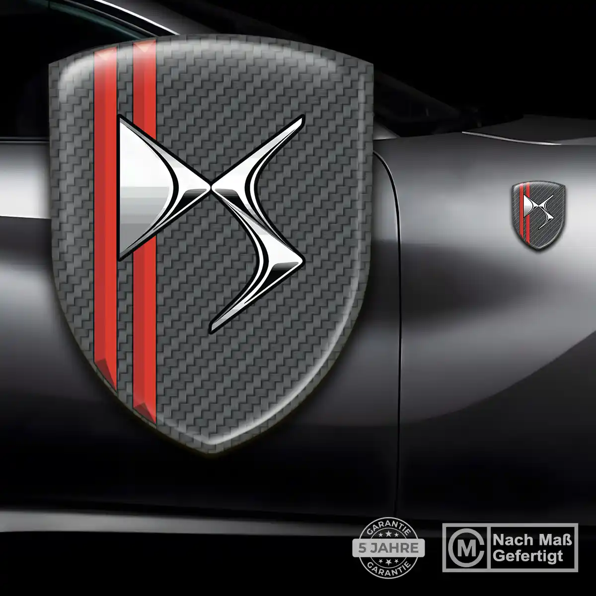 Citroen Silikon Aufkleber Interieurdesign