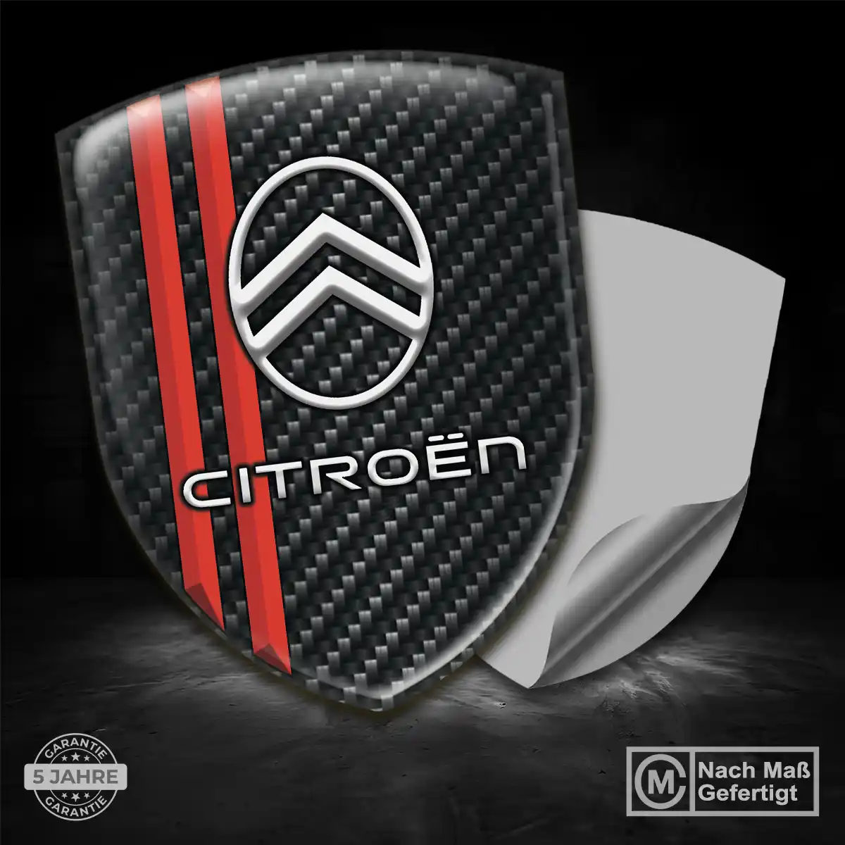 Citroen Silikon Aufkleber Luxus-Edition
