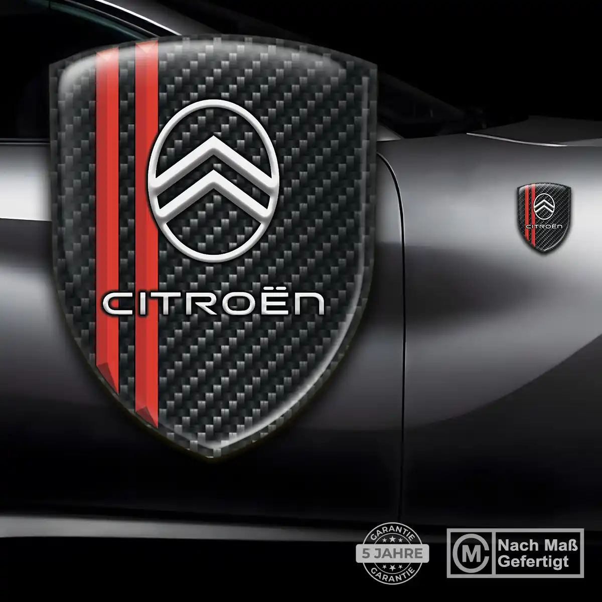 Citroen Silikon Aufkleber Luxus-Edition
