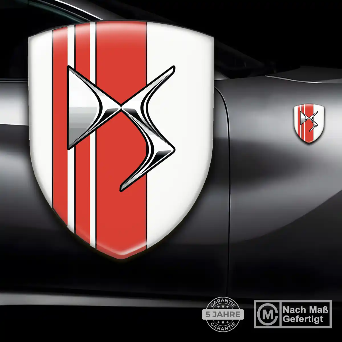 Citroen Silikon Aufkleber Markenedition