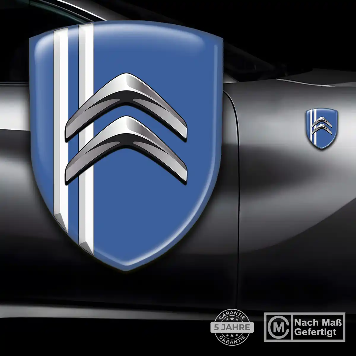 Citroen Silikon Aufkleber Modernes Design