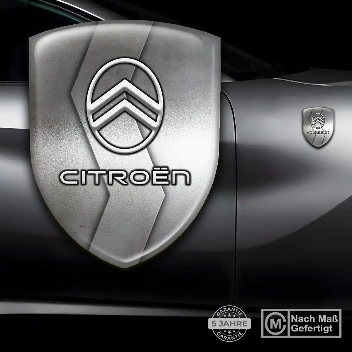 Citroen Silikon Aufkleber Premium-Edition