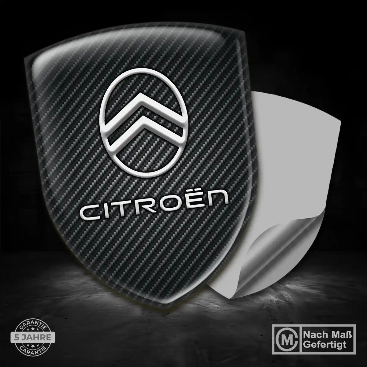 Citroen Silikon Aufkleber Stilvolles Design