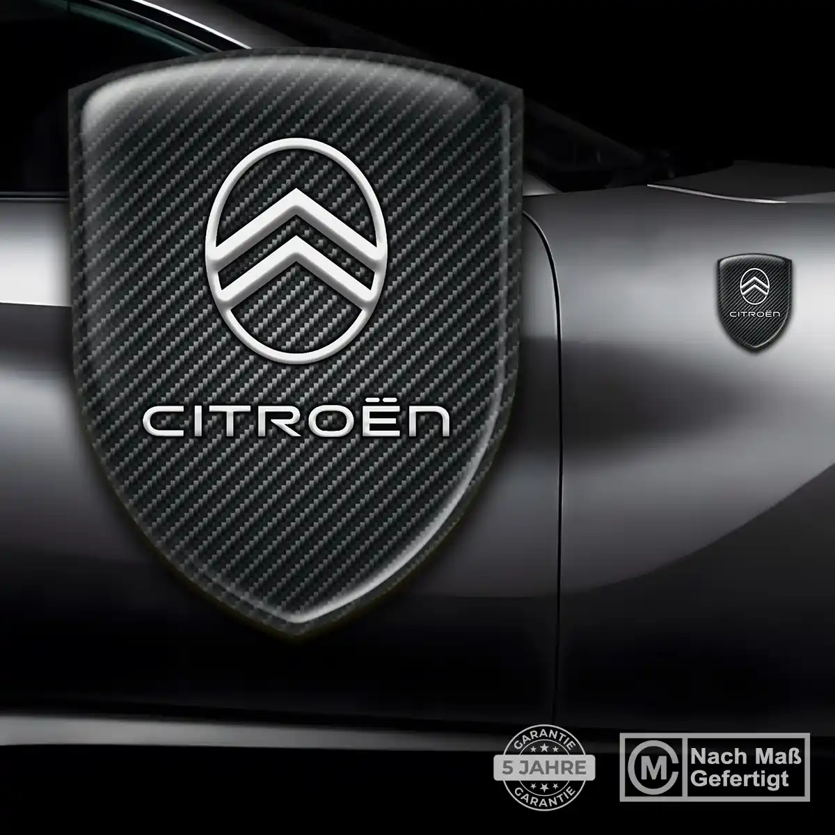 Citroen Silikon Aufkleber Stilvolles Design