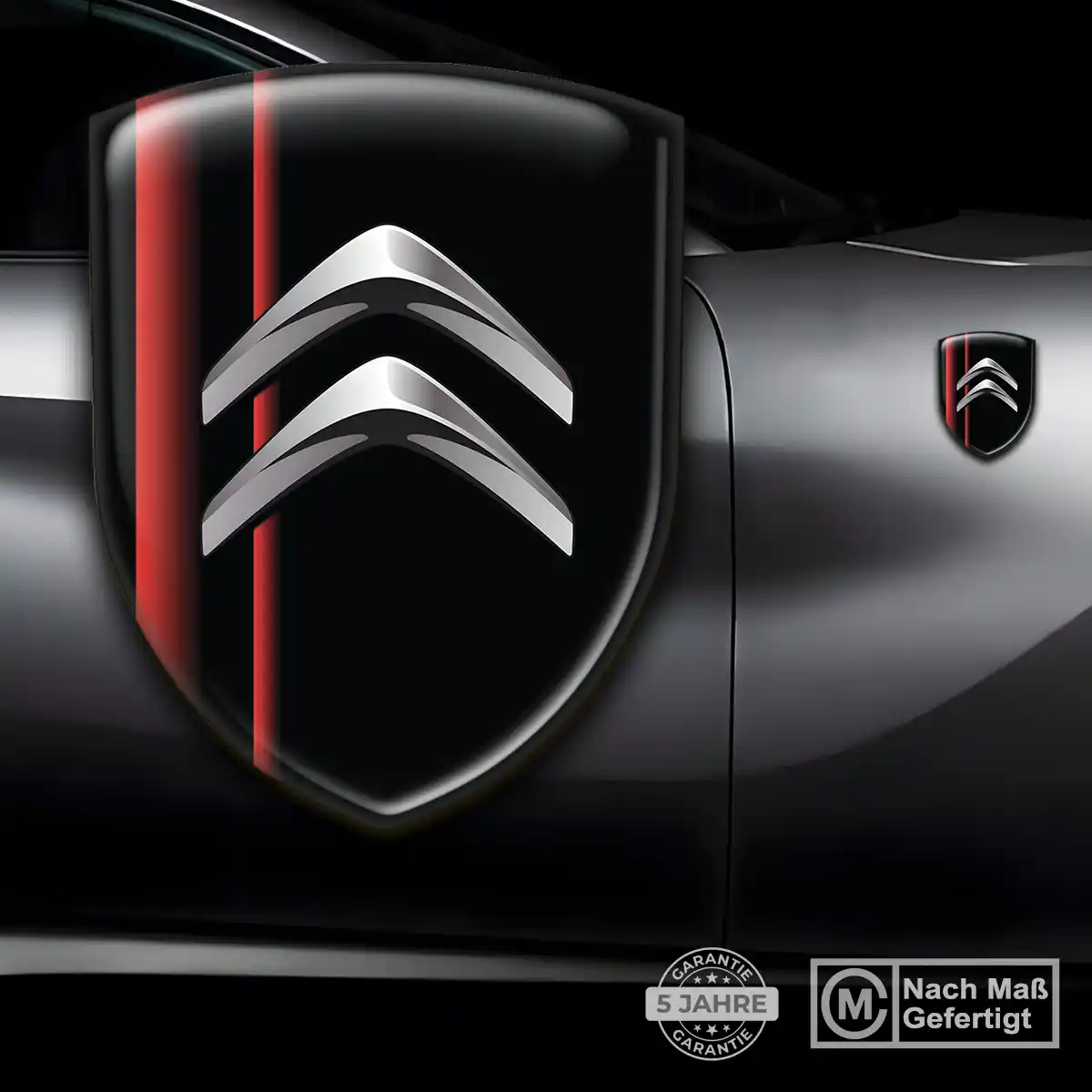 Citroen Silikon Aufkleber Tuningfahrzeug