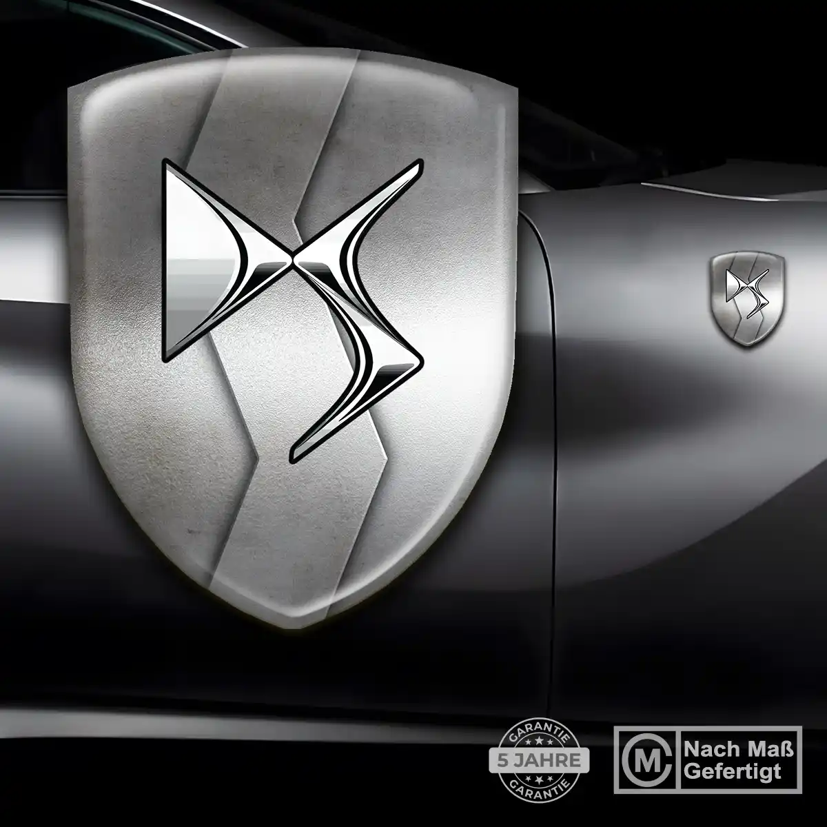 Citroen Silikon Aufkleber Wappen Auto Luxus-Edition