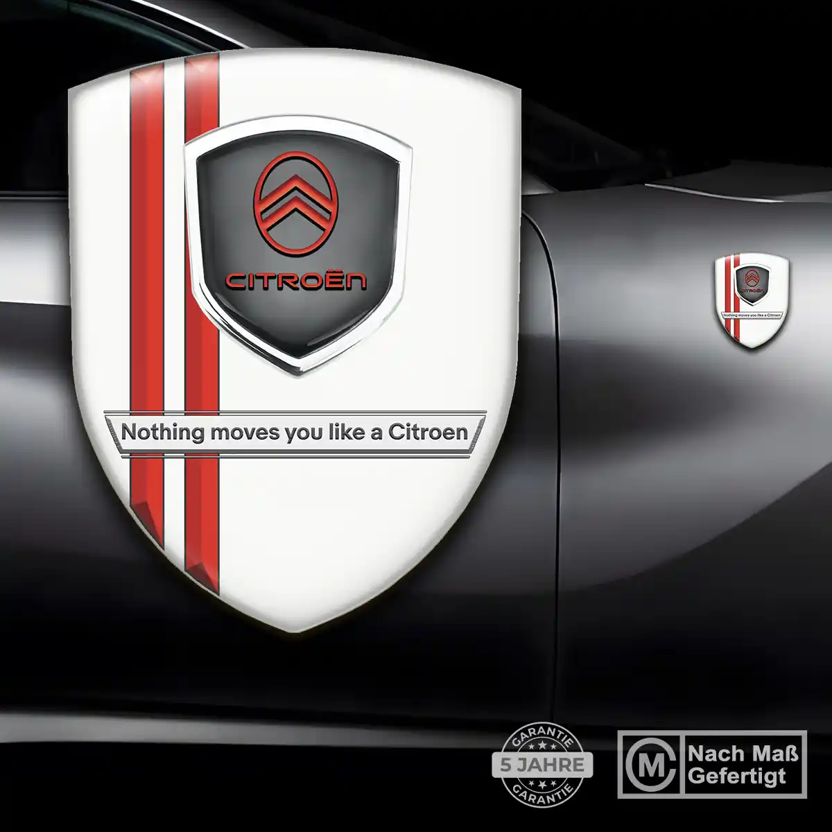 Citroen Silikon Aufkleber Wappen Auto Stilvolles Design
