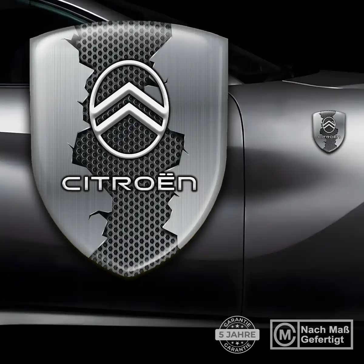 Citroen Wappen Aufkleber Anspruchsvolles Design