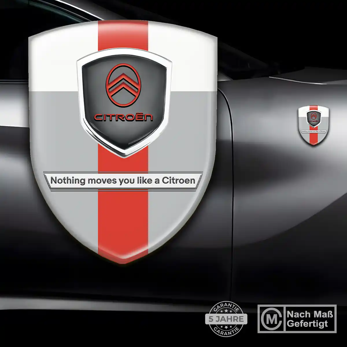 Citroen Wappen Aufkleber Auto Elegantes Design
