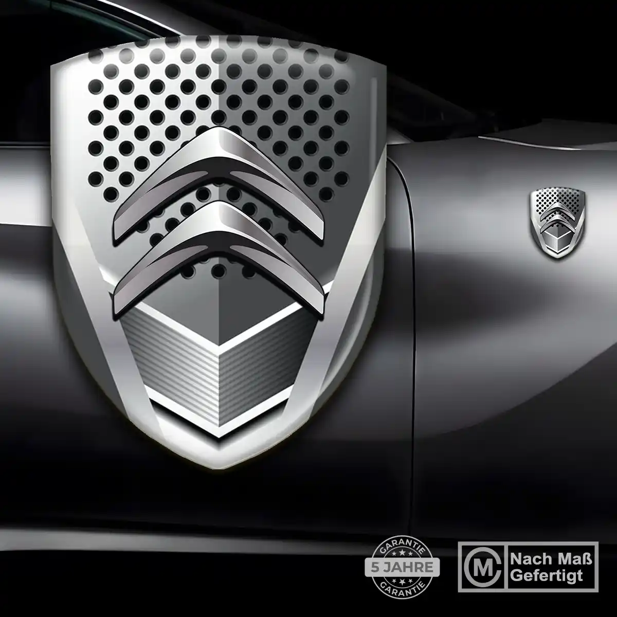 Citroen Wappen Aufkleber Auto Exterieurdesign