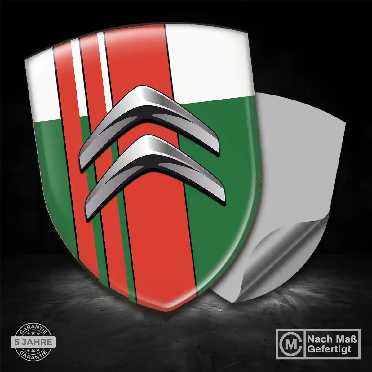 Citroen Wappen Aufkleber Auto Hochwertiges Harz