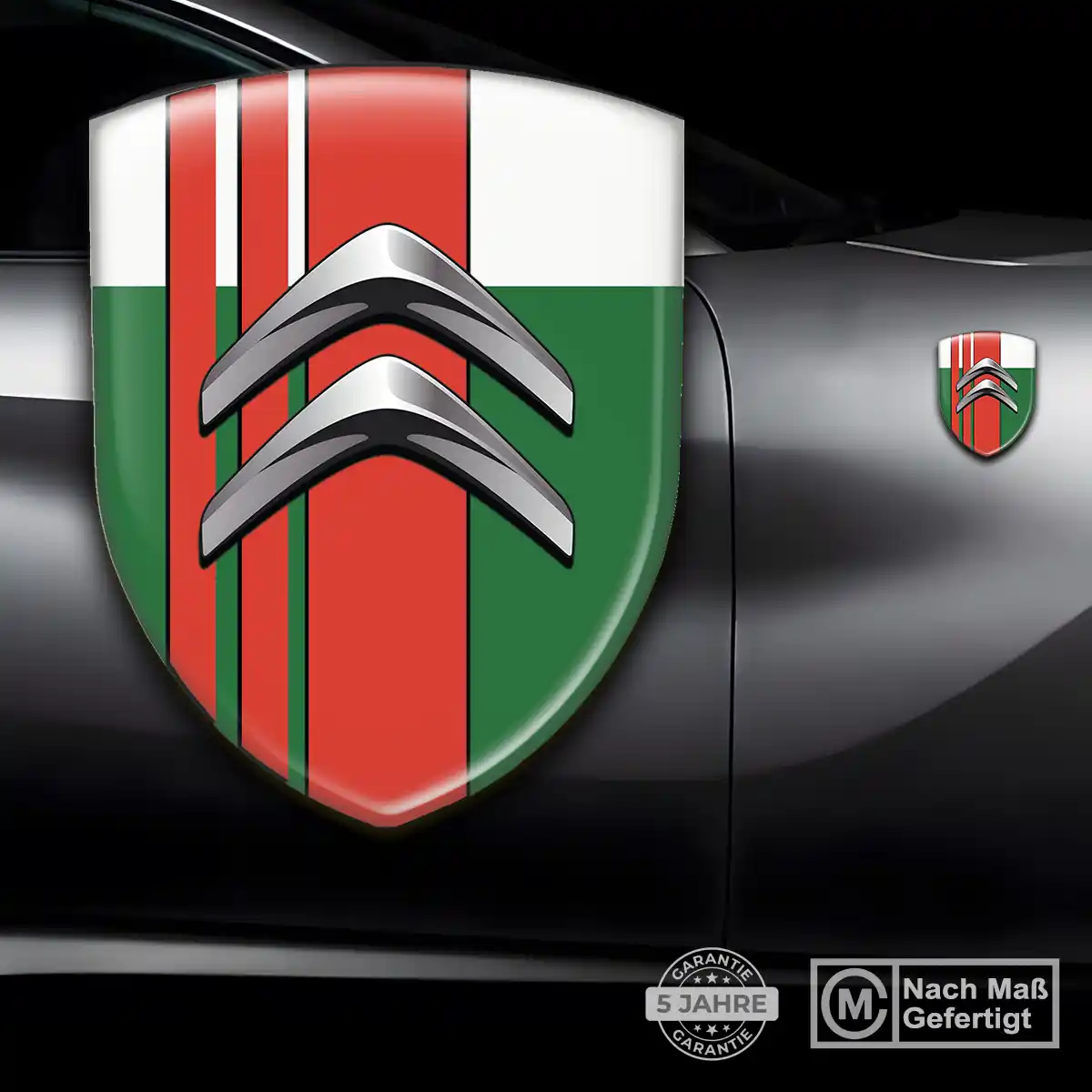 Citroen Wappen Aufkleber Auto Hochwertiges Harz