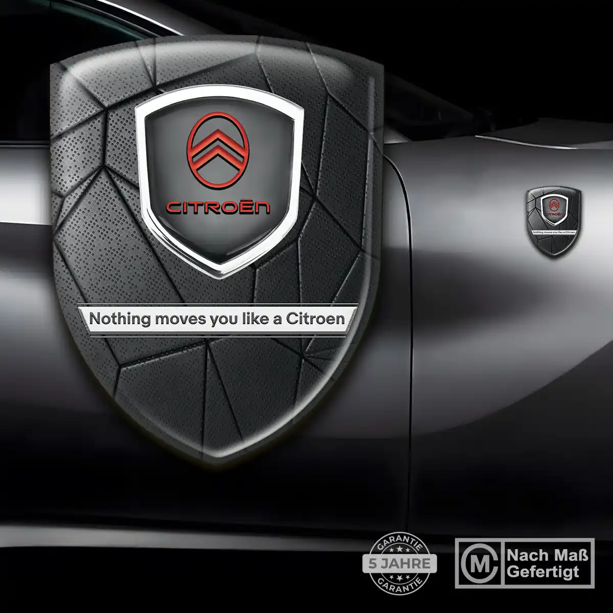 Citroen Wappen Aufkleber Auto Luxus-Edition