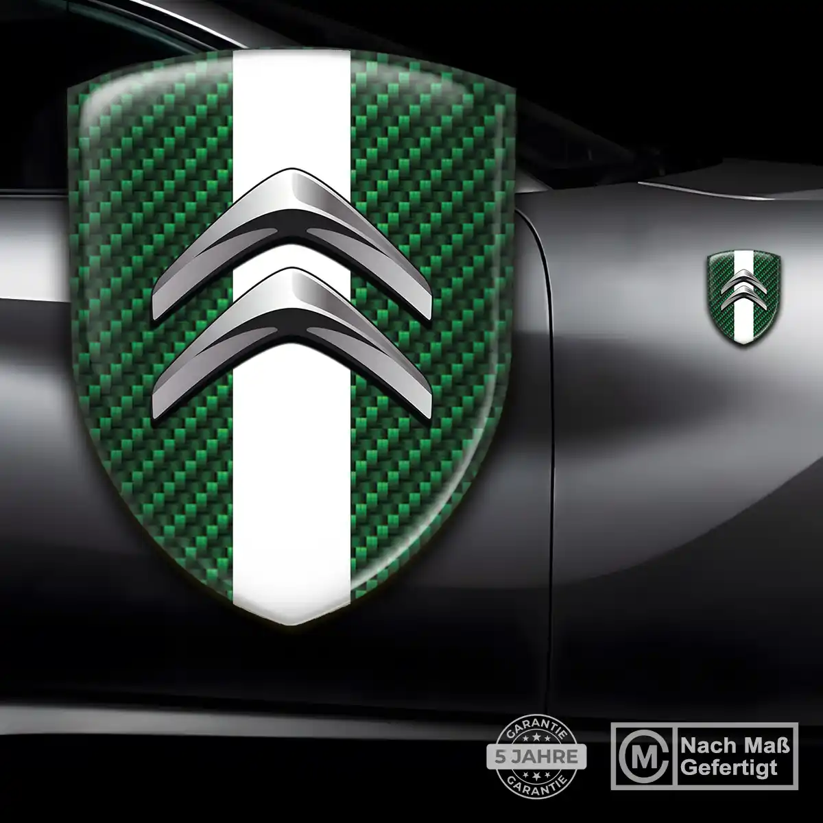 Citroen Wappen Aufkleber Auto Premium-Edition