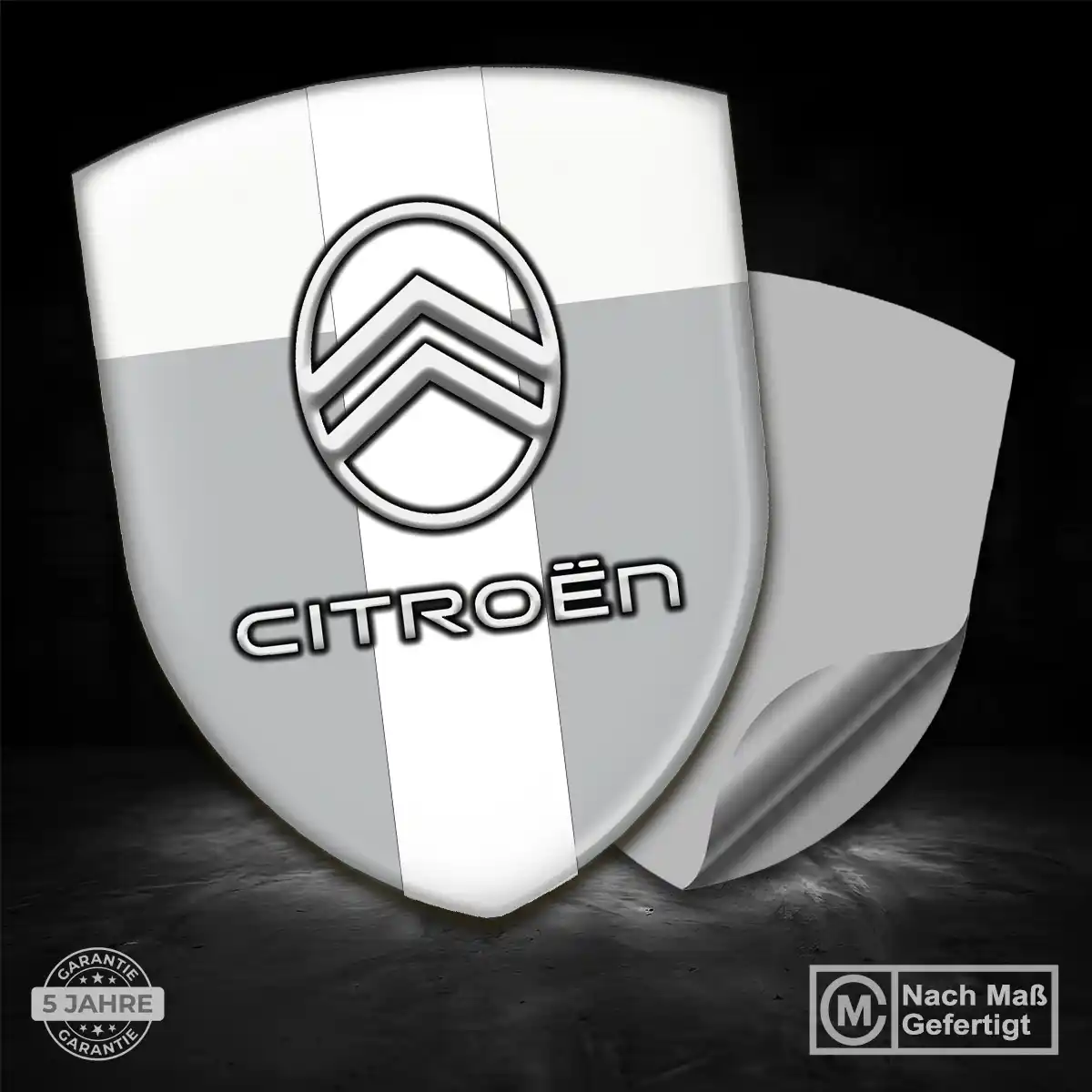 Citroen Wappen Aufkleber Edles Design