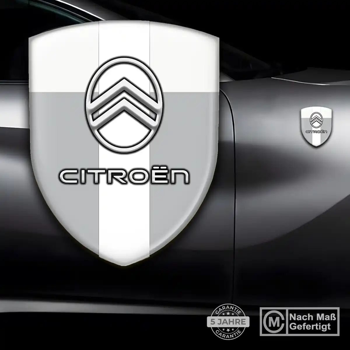 Citroen Wappen Aufkleber Edles Design