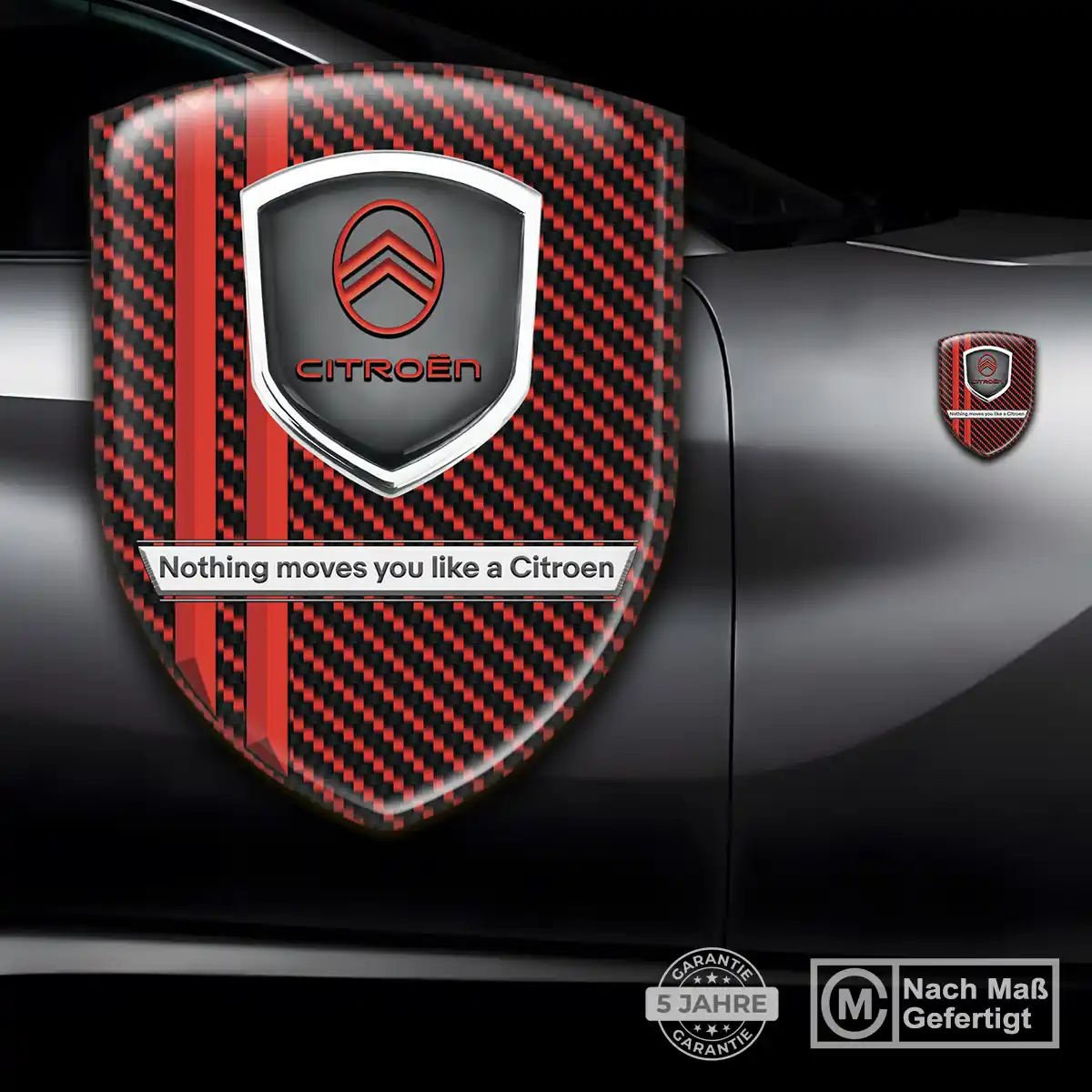 Citroen Wappen Aufkleber Elegantes Design