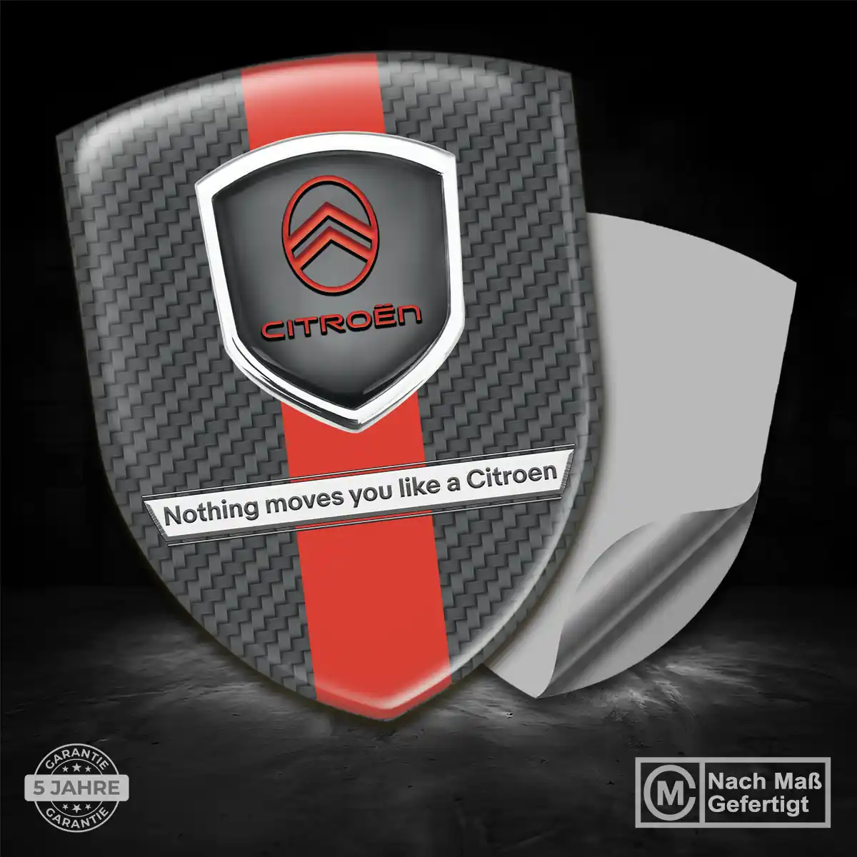 Citroen Wappen Aufkleber Emblem Anspruchsvolles Design