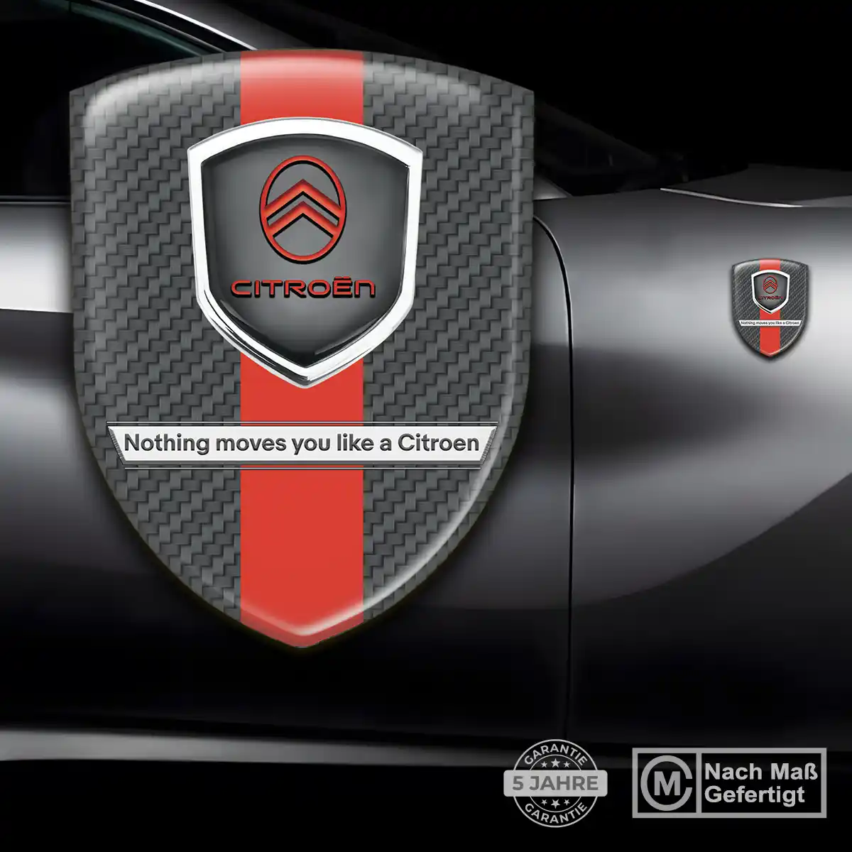 Citroen Wappen Aufkleber Emblem Anspruchsvolles Design