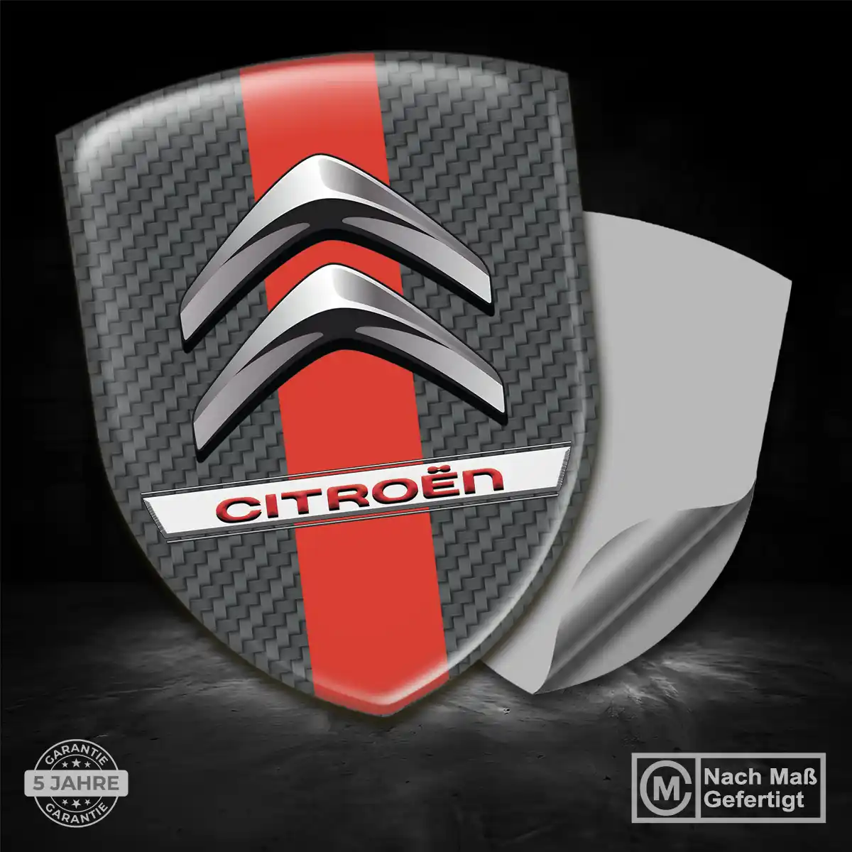 Citroen Wappen Aufkleber Emblem Auto Elegantes Design