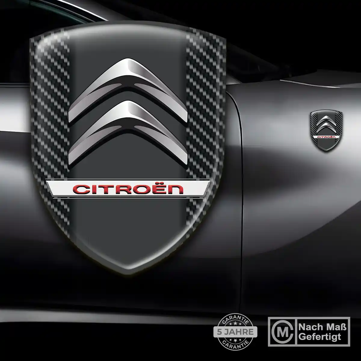 Citroen Wappen Aufkleber Emblem Auto Exterieurdesign