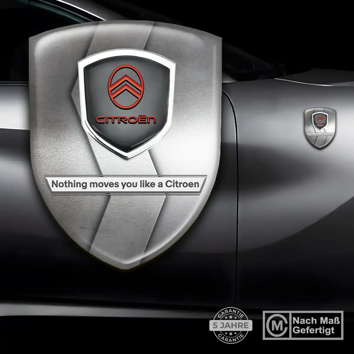 Citroen Wappen Aufkleber Emblem Auto Limitierte Auflage