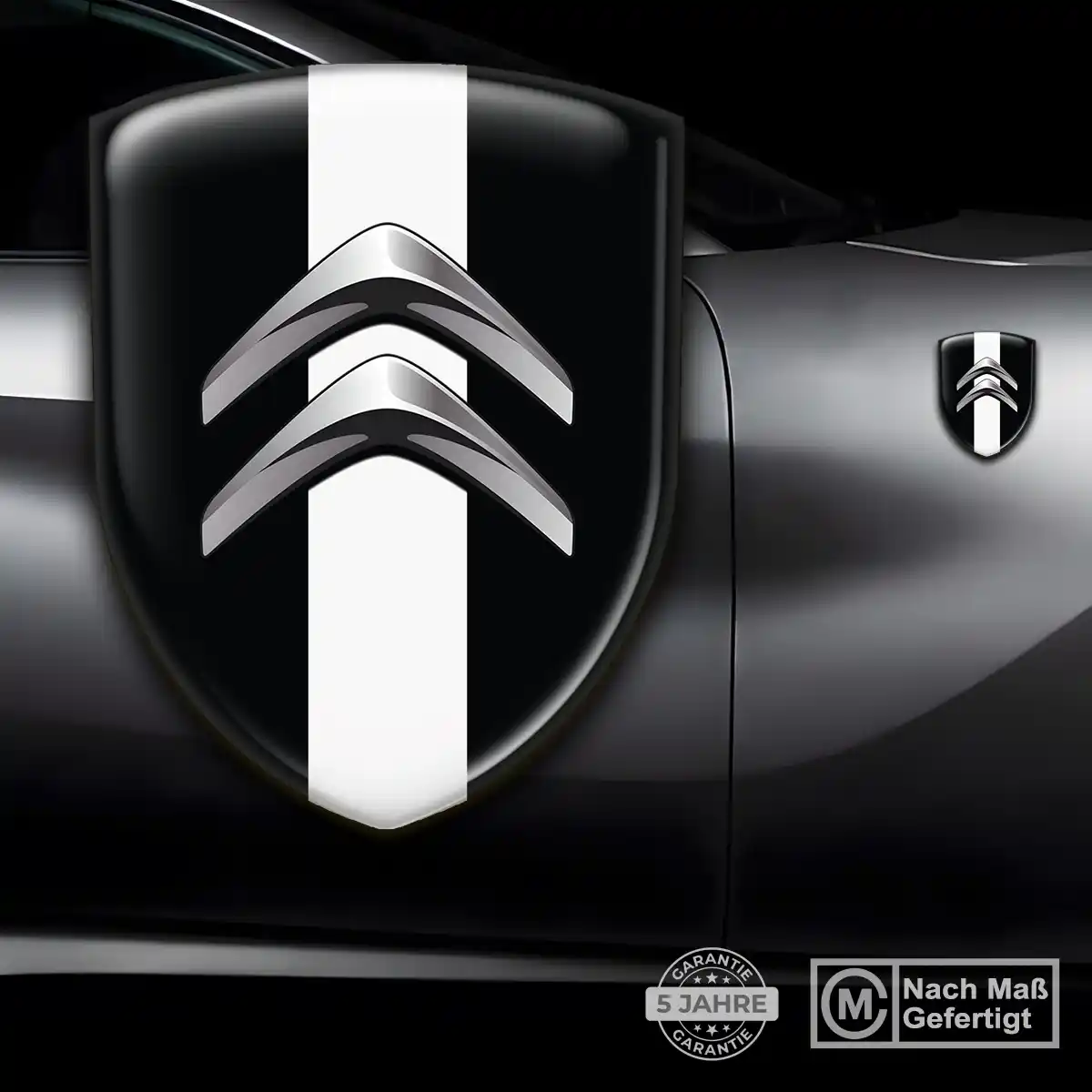 Citroen Wappen Aufkleber Emblem Auto Luxus-Edition