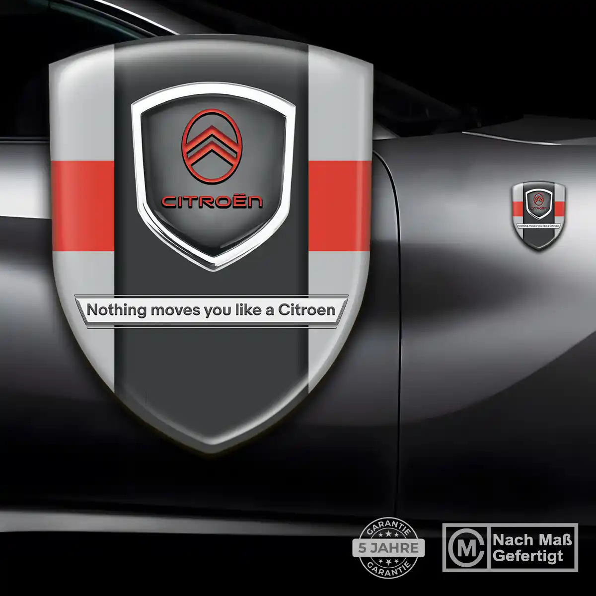 Citroen Wappen Aufkleber Emblem Auto Tuningfahrzeug