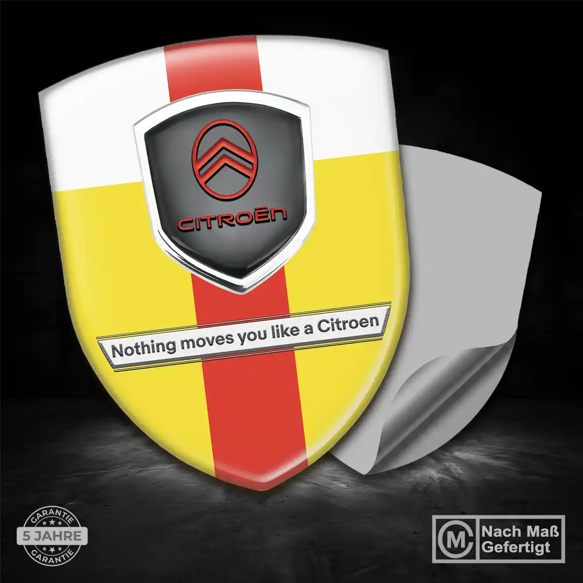 Citroen Wappen Aufkleber Emblem Edles Design