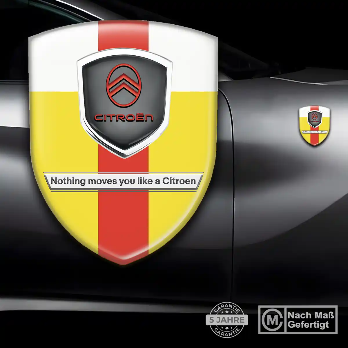 Citroen Wappen Aufkleber Emblem Edles Design