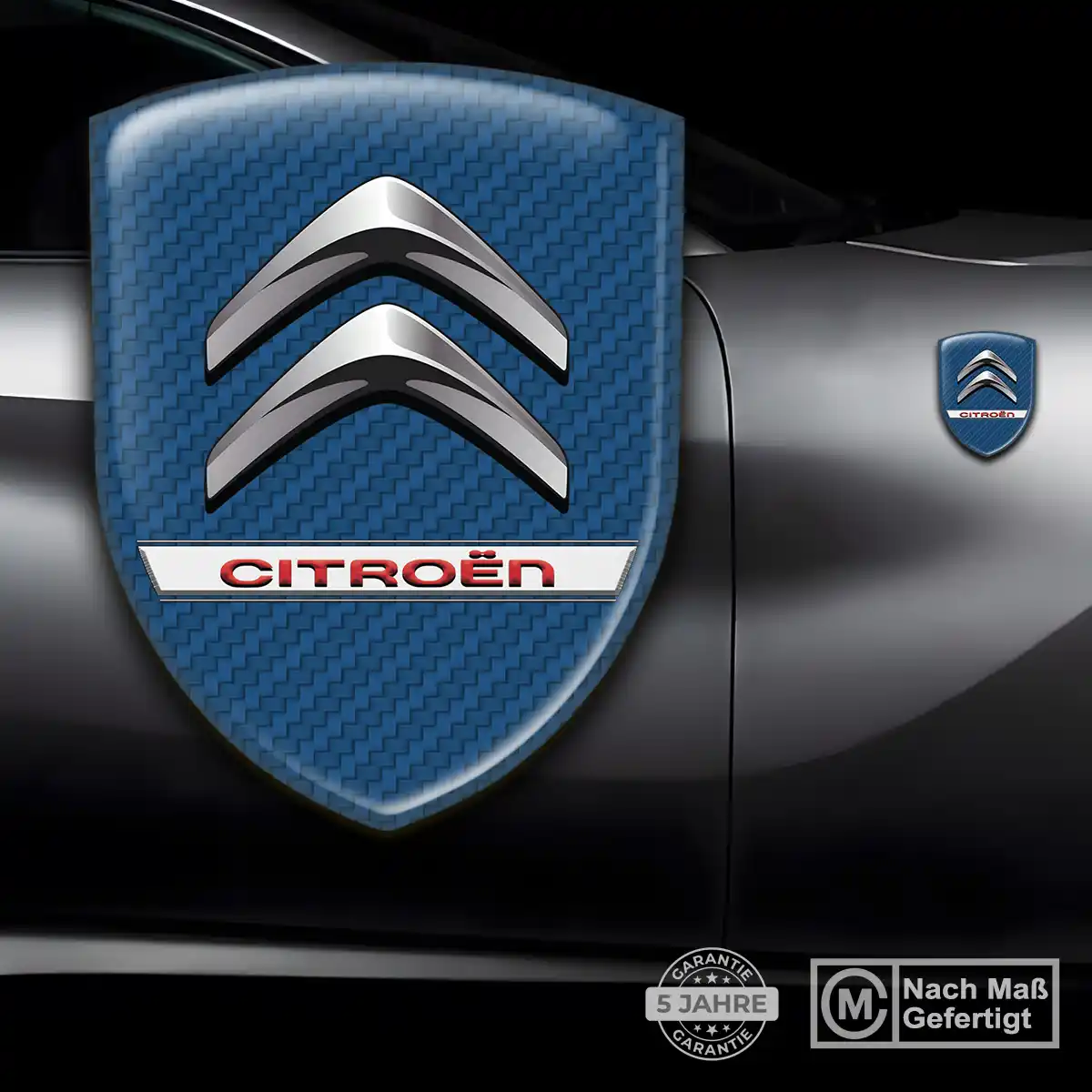 Citroen Wappen Aufkleber Emblem Hochwertiges Harz