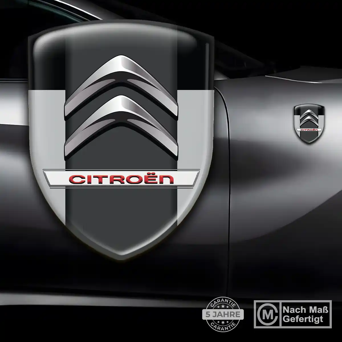 Citroen Wappen Aufkleber Emblem Premiumqualität