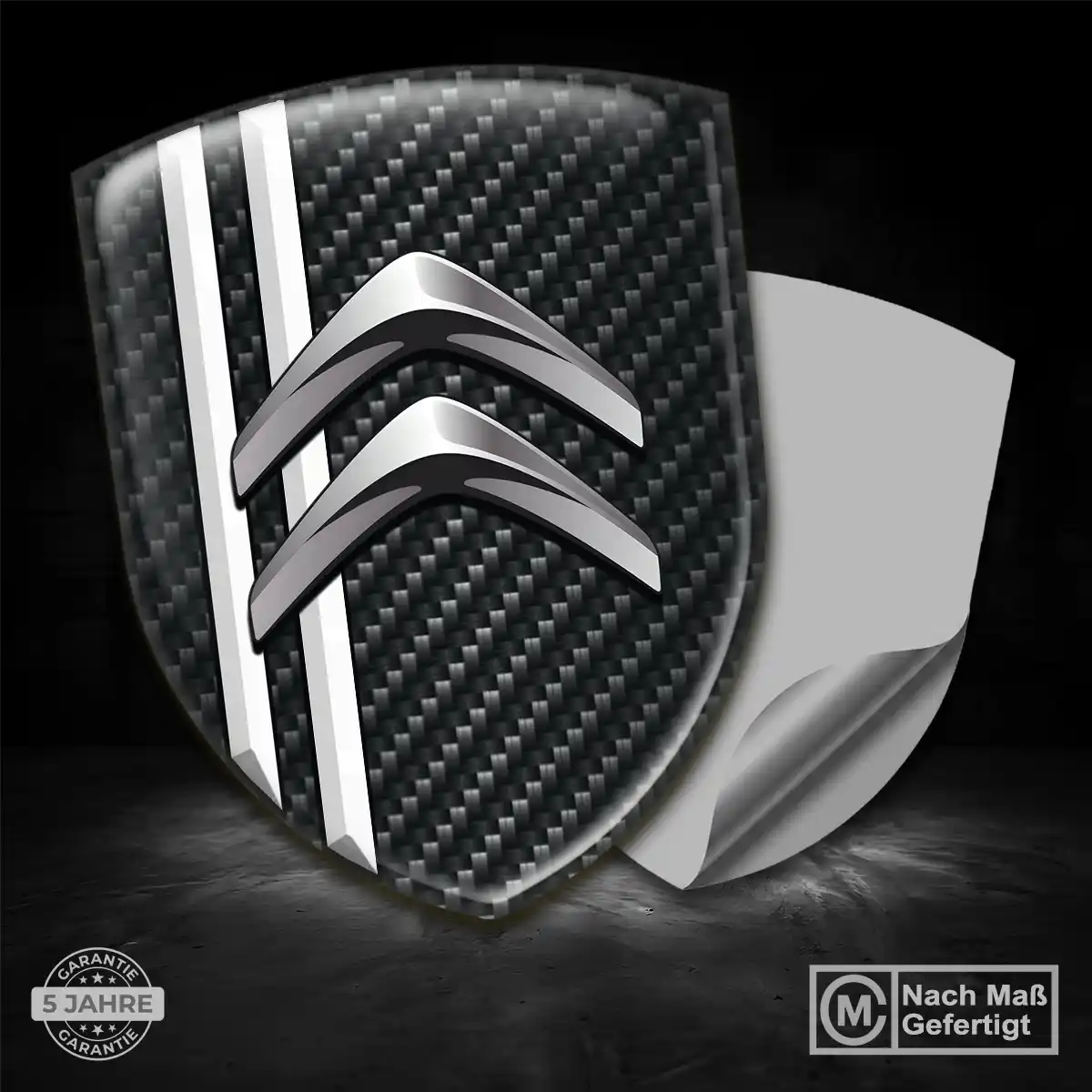 Citroen Wappen Aufkleber Emblem Stilvolles Design