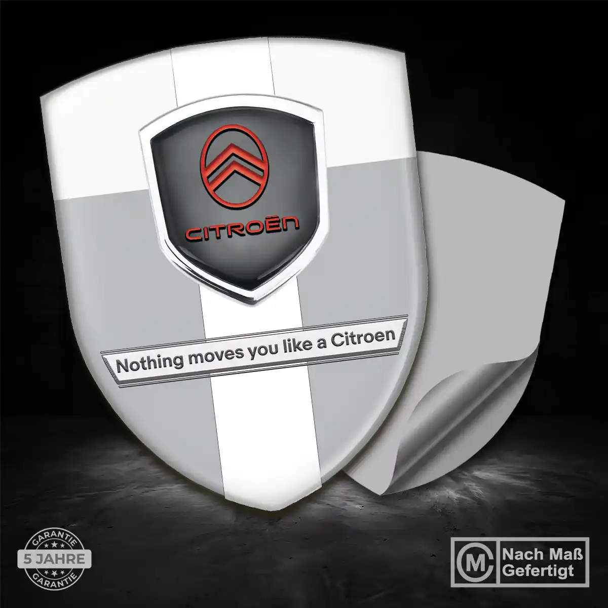 Citroen Wappen Aufkleber Interieurdesign