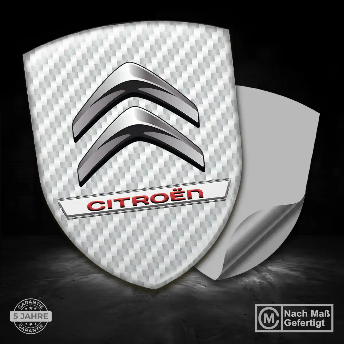 Citroen Wappen Aufkleber Limitierte Auflage
