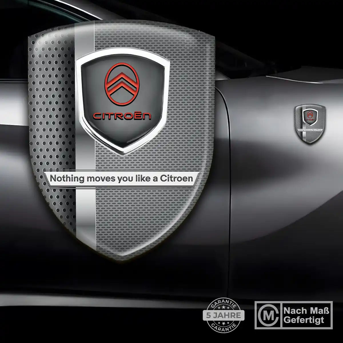 Citroen Wappen Aufkleber Luxus-Edition