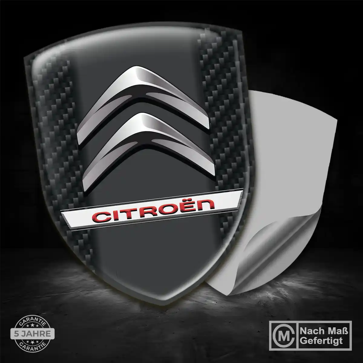 Citroen Wappen Aufkleber Markenedition