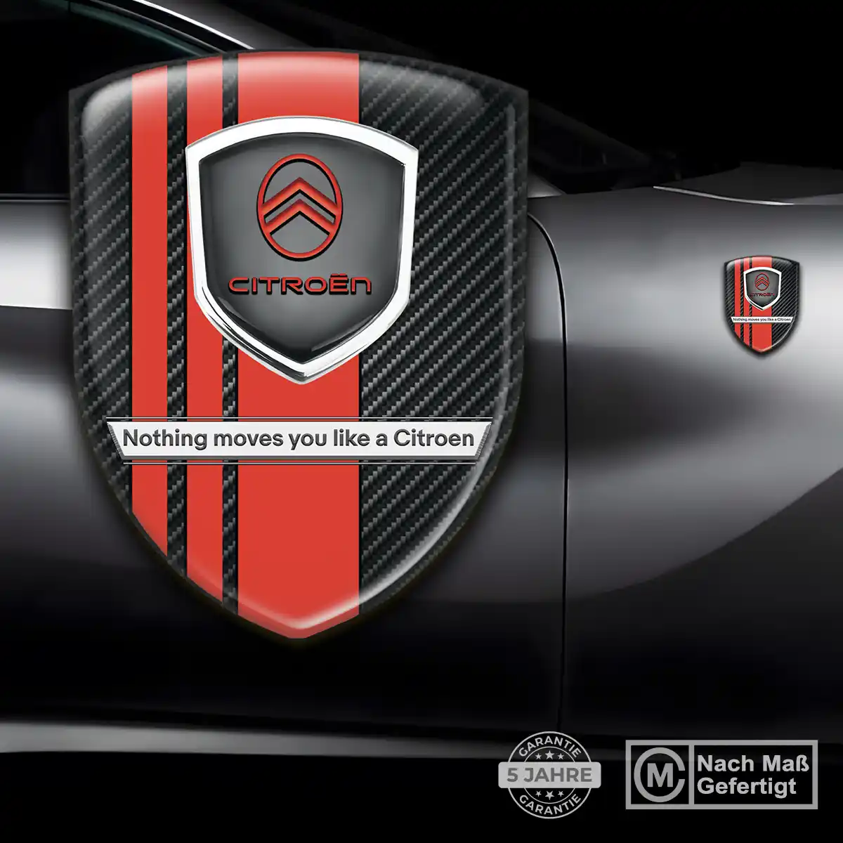 Citroen Wappen Aufkleber Premium-Edition