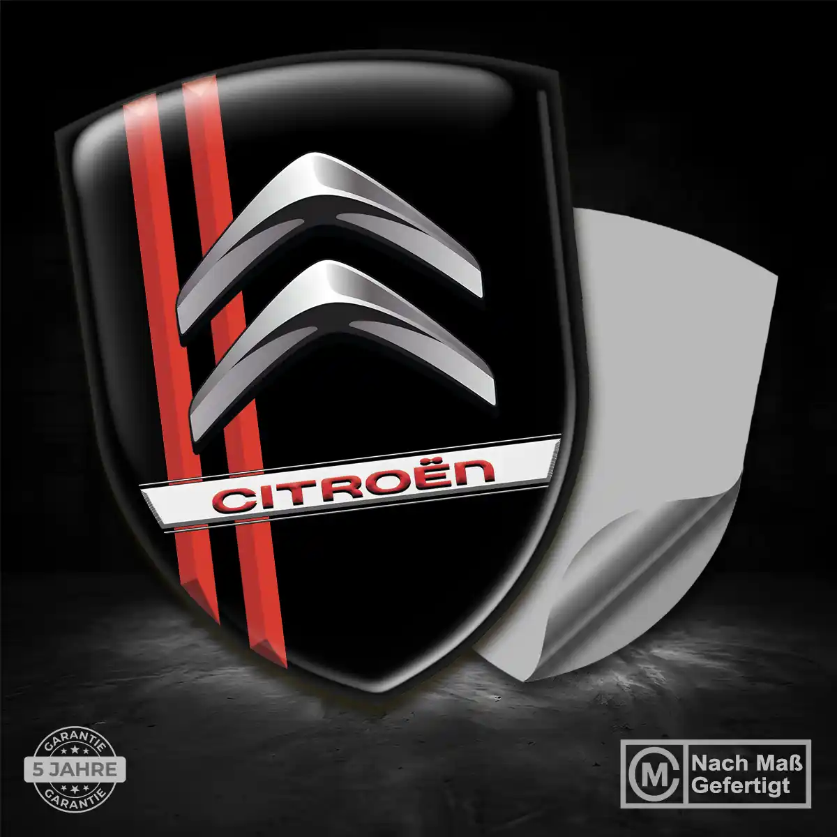 Citroen Wappen Aufkleber Premiumqualität