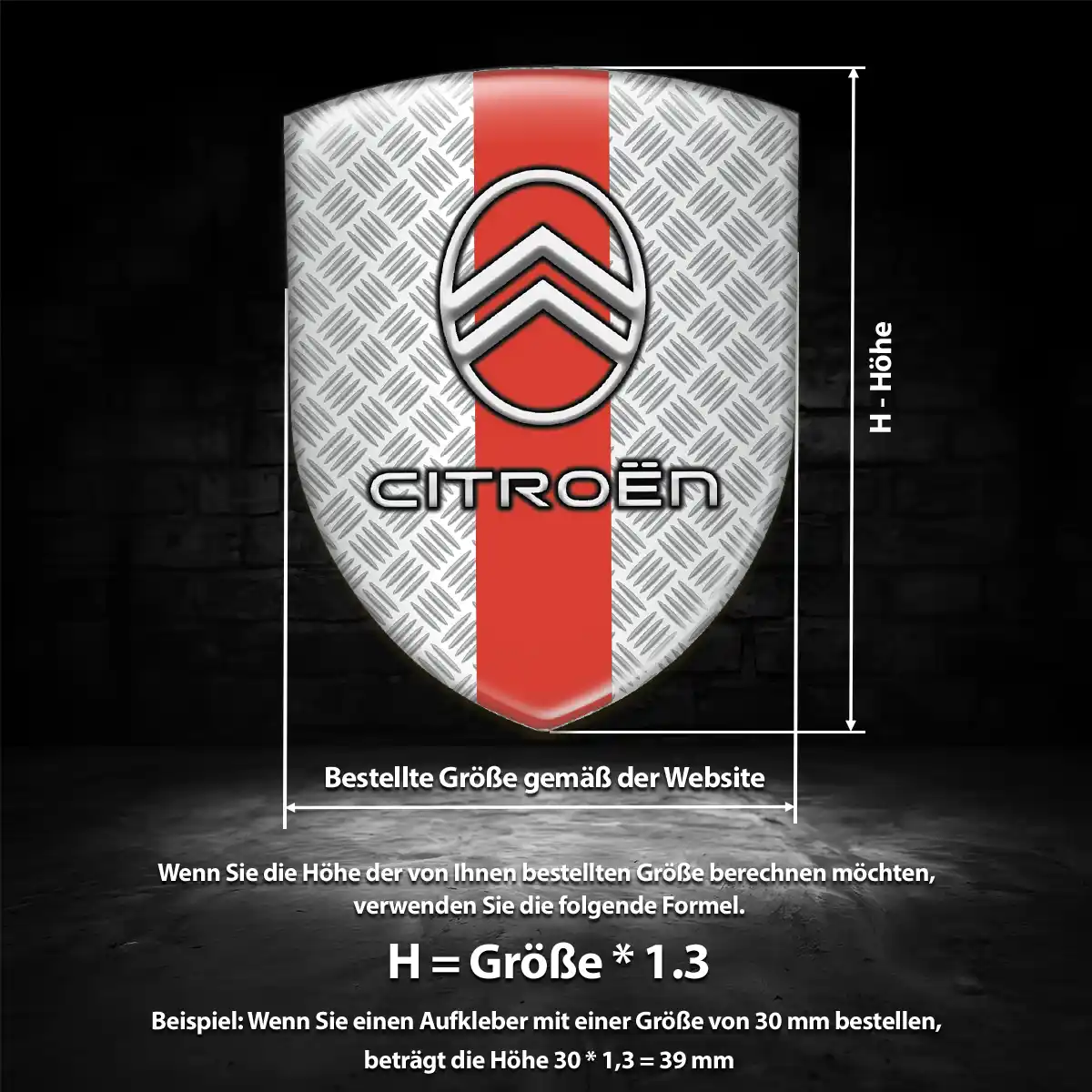 Citroen Wappen Emblem Anspruchsvolles Design