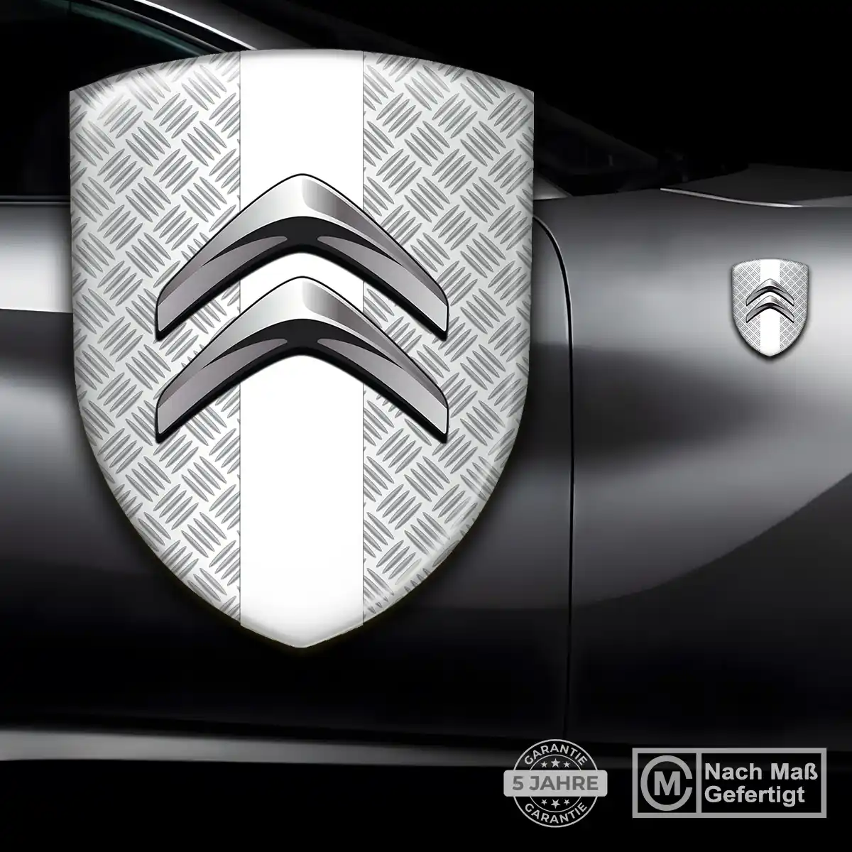 Citroen Wappen Emblem Aufkleber Ausdrucksstarkes Design