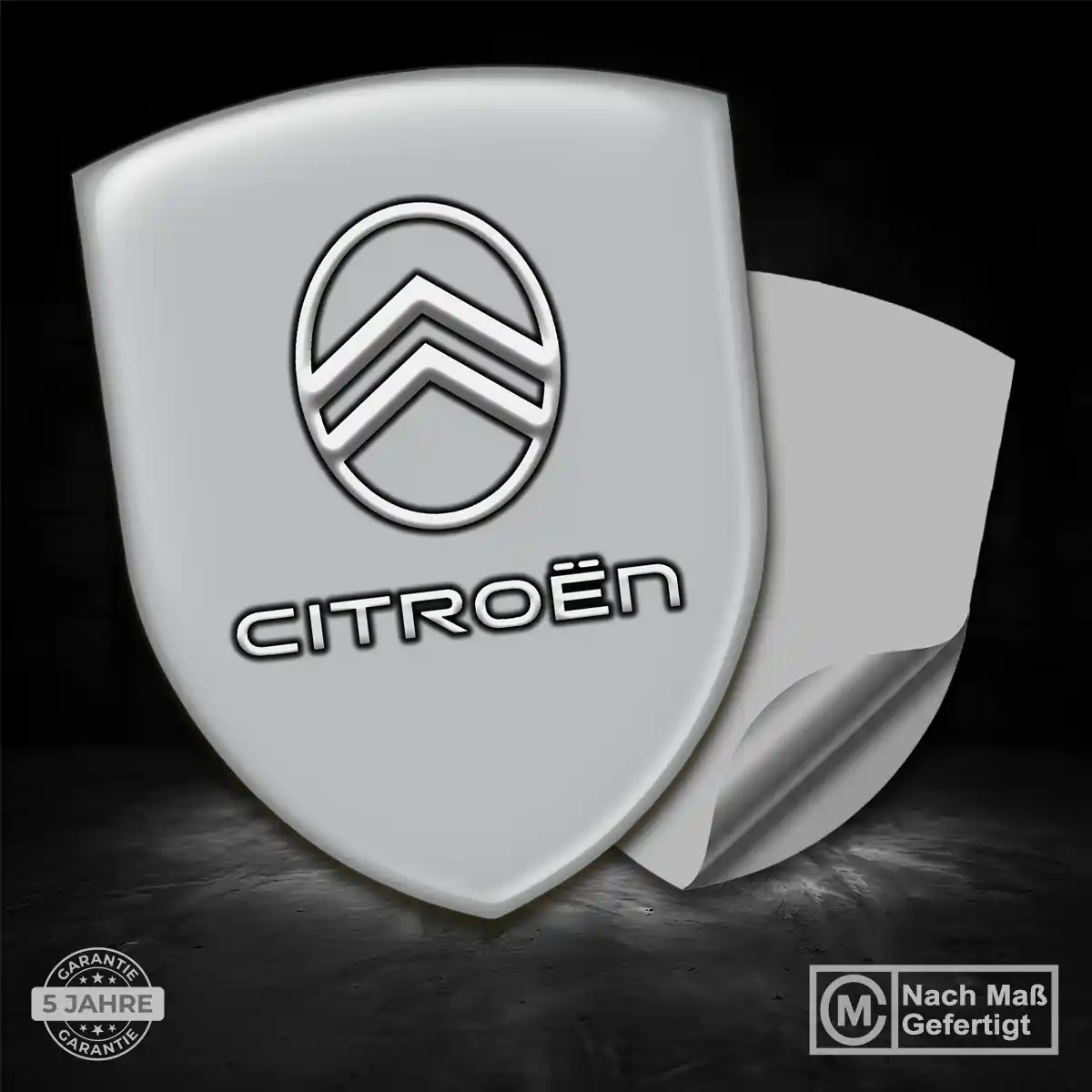 Citroen Wappen Emblem Aufkleber Auto Hochwertiges Harz
