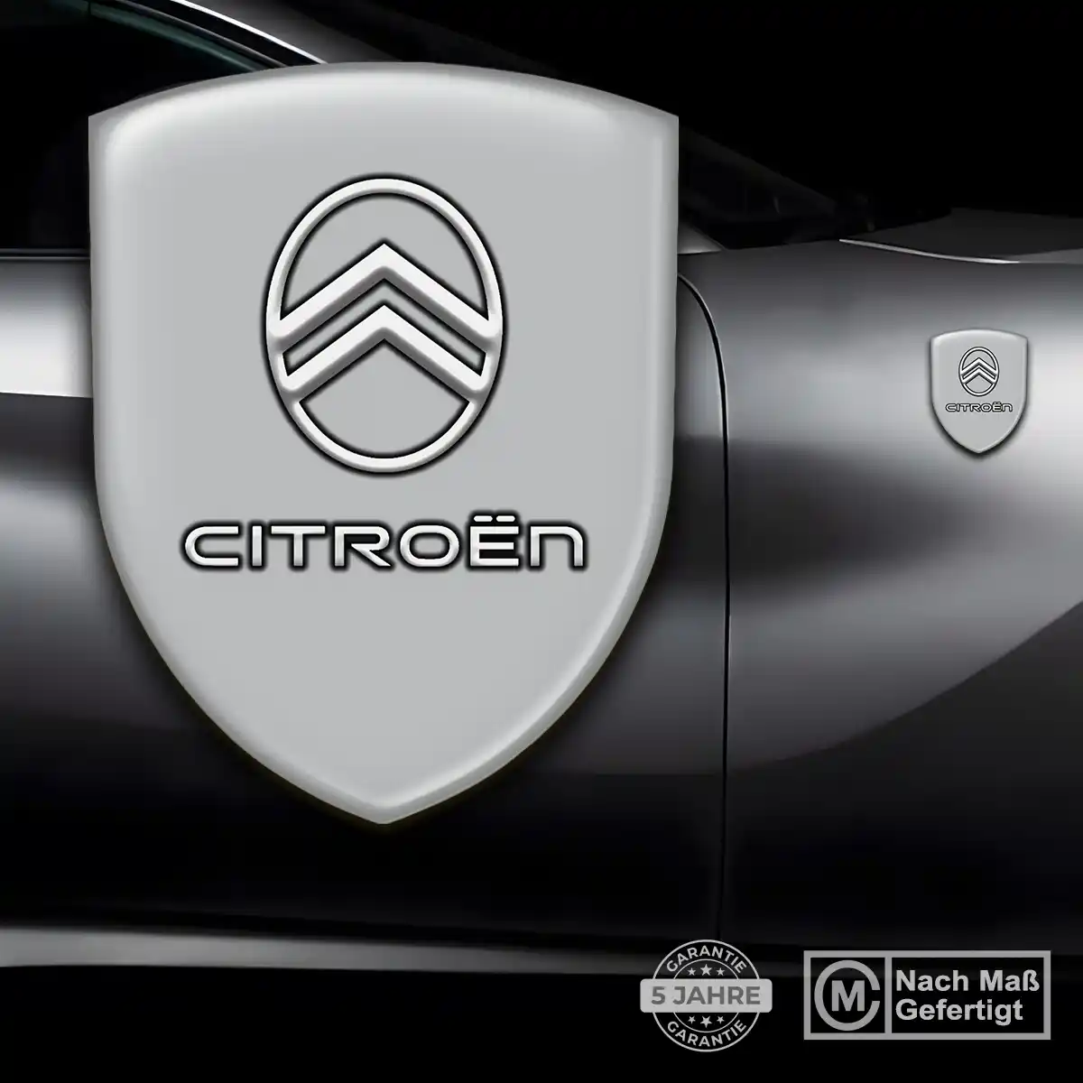Citroen Wappen Emblem Aufkleber Auto Hochwertiges Harz