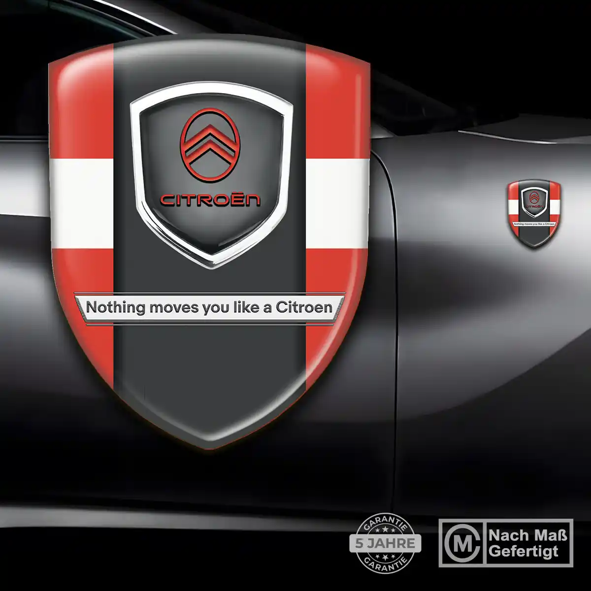 Citroen Wappen Emblem Aufkleber Auto Hohe Qualität