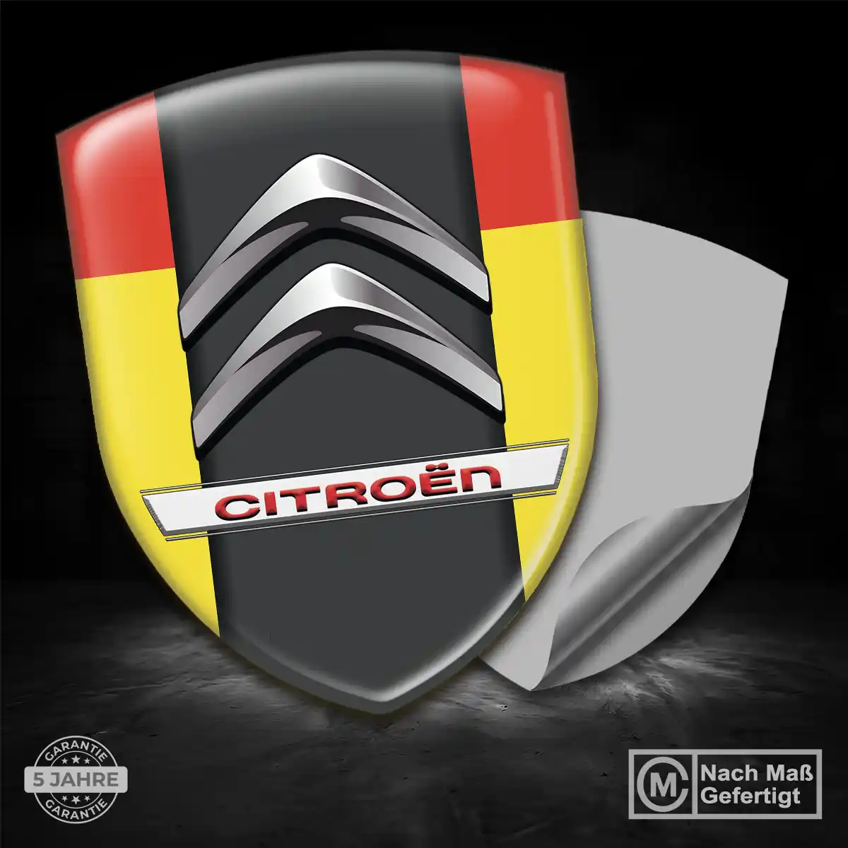 Citroen Wappen Emblem Aufkleber Auto Interieurdesign